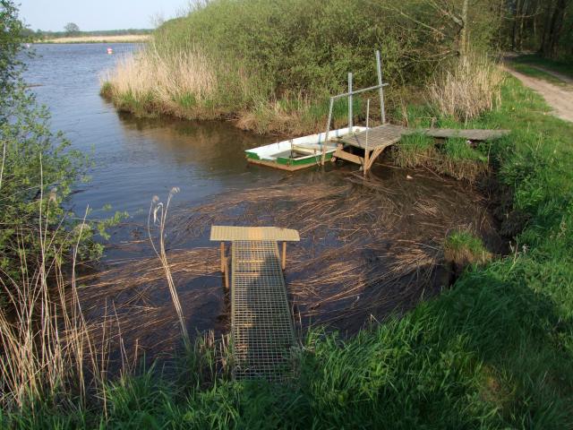 Eine Art natürlicher Hafen ...