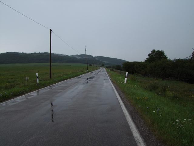 Der erste Morgen begann nun vom Wetter her nicht gerade vielversprechend.