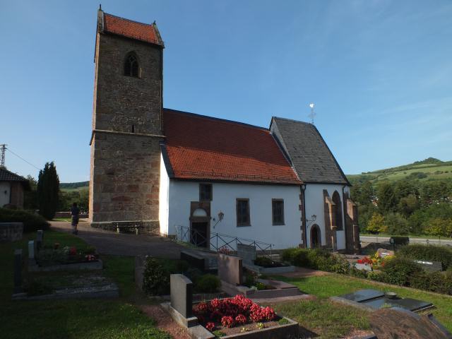 Die "Zweikirche" - ich finde ja, sie müsste "Dreikirche" heißen - ...