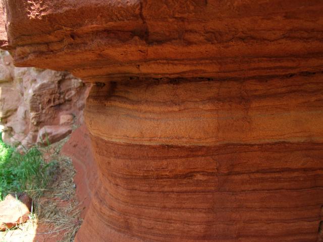 ... Sand(stein) gebaut ...