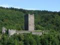 ... und uns auf die Oberburg beschränkten, deren Bergfried ...