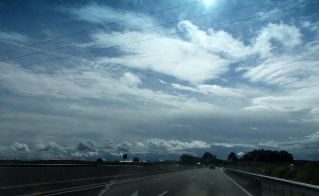 Auf dem Weg von der Pfalz nach Oberschollach ...