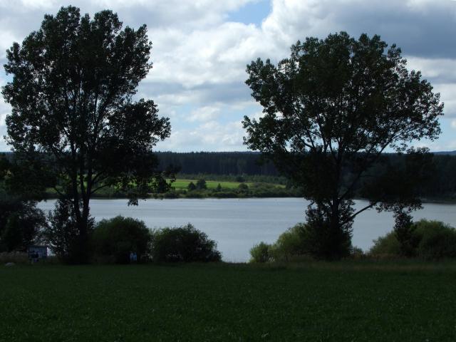 Schließlich erreichten wir den Kirnsee ...