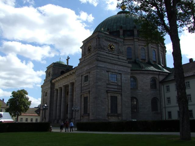 Schließlich erreichten wir den Dom St. Blasien.