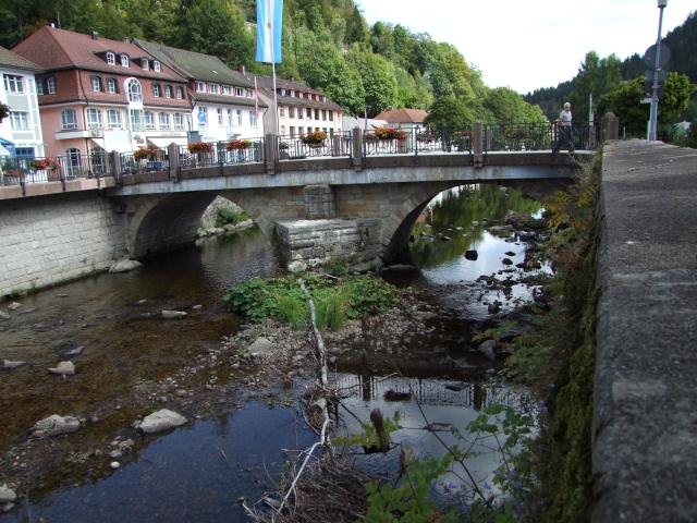 Noch schnell über die Brücke huschen ...