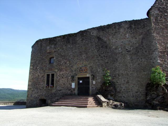 Das "Neue Schloß" war wegen Montag geschlossen.