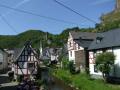 Auf der Rückfahrt machten wir Station im idyllischen Monreal (Eifel), das praktischerweise gleich ...