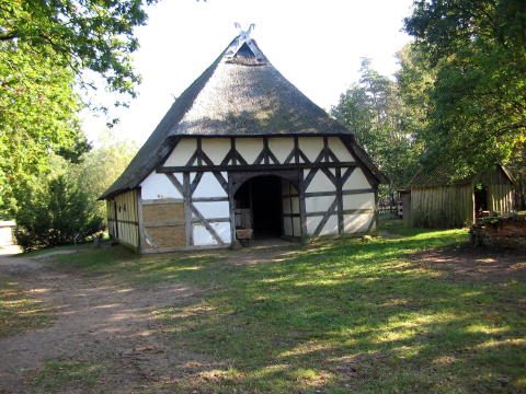 Im Museumsdorf in Hösseringen konnte man alte Häuser von außen und innen betrachten.