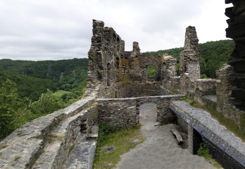 Die Oberburg war schon ...