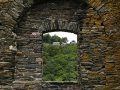 ... und man hatte einen Ausblick auf die Altburg.