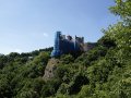 ... man jedoch hatte einen tollen Ausblick auf das Schloss ...